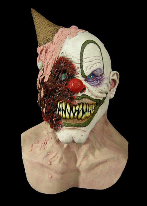 Creepy Scary Eye Scream Clown Halloween Mask