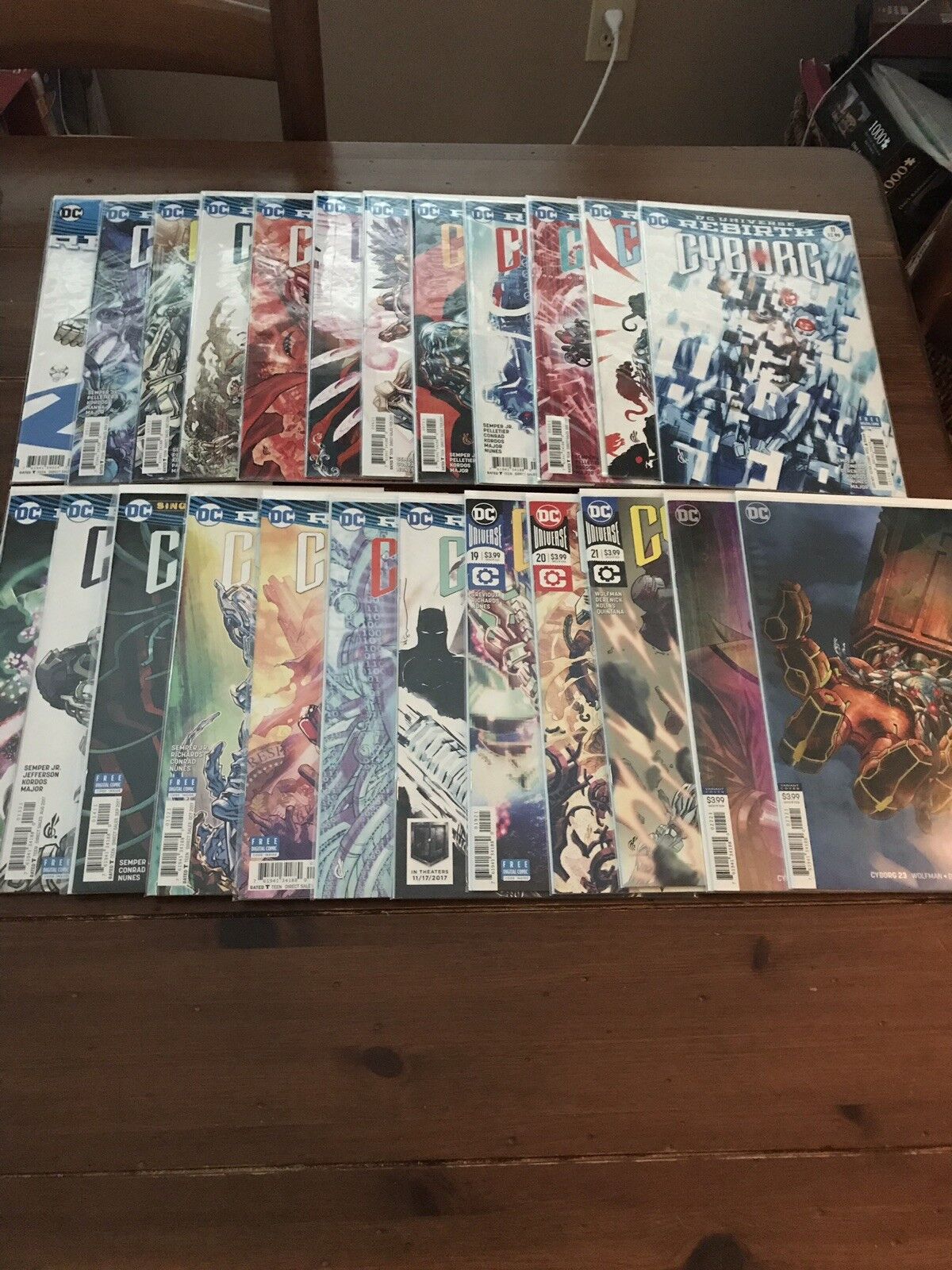 Cyborg #1-23 Complete Set (2016-2018) DC Comics