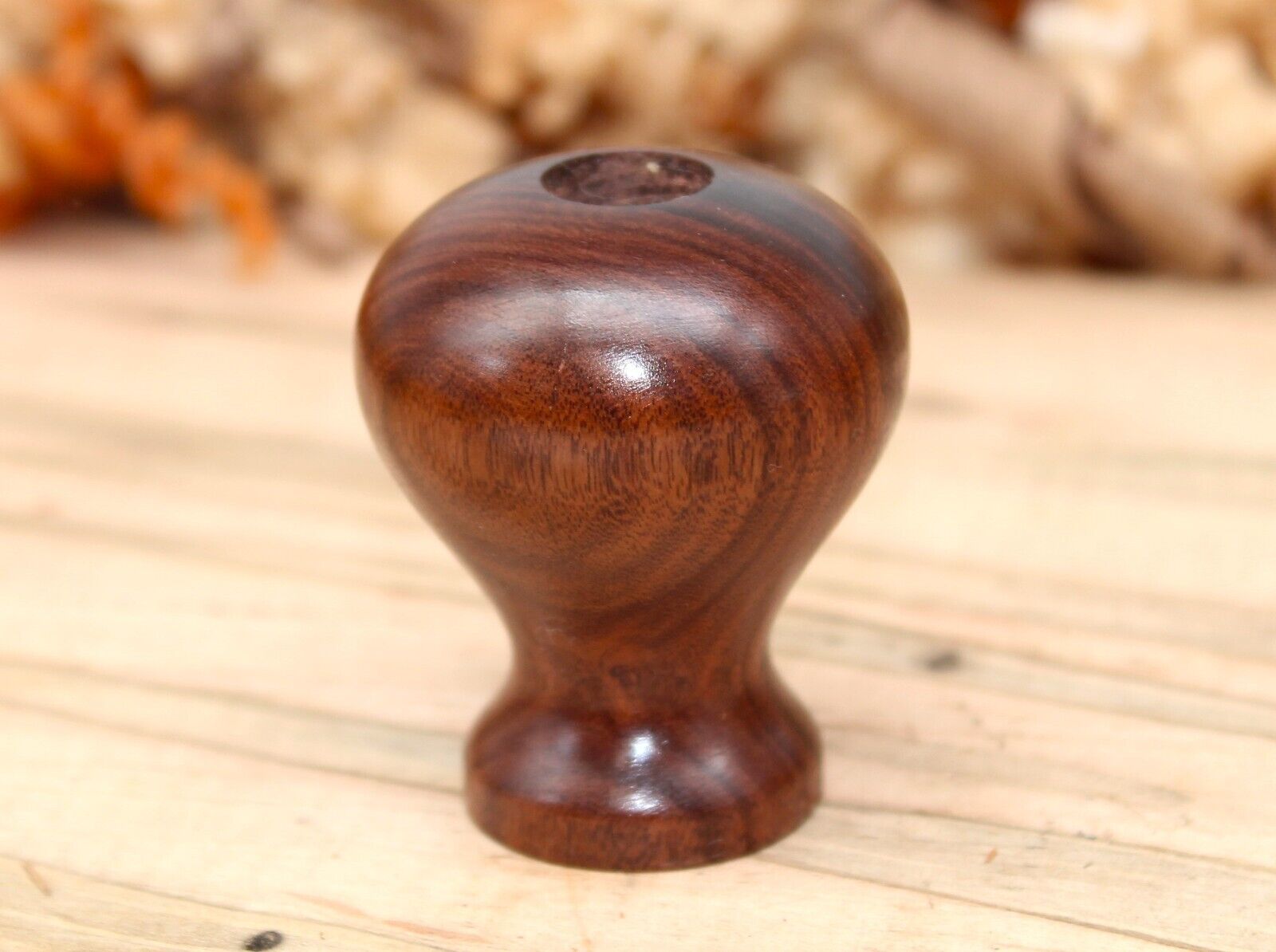Custom Exotic Cocobolo Wood Knob for Stanley No 48 49 Tongue and Groove Plane