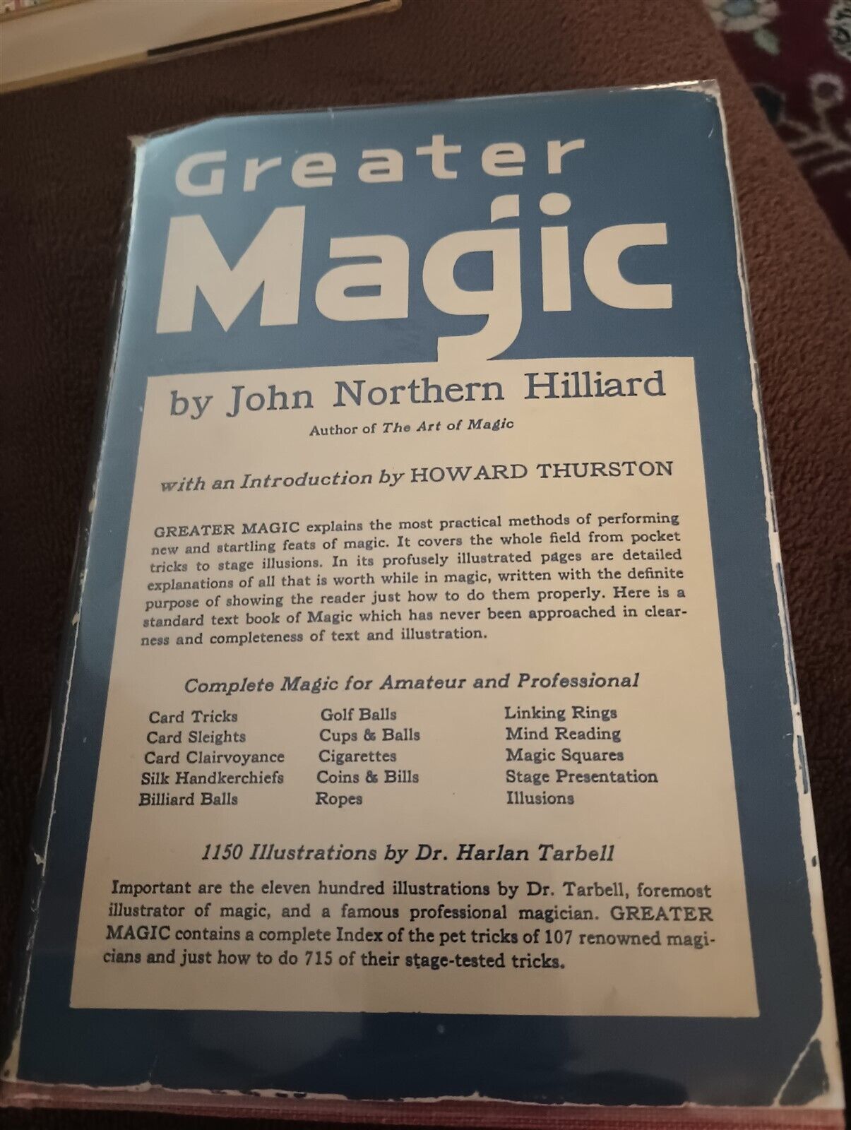 Greater Magic A Practical Treatise on Modern Magic Hardcover – January 1, 1947