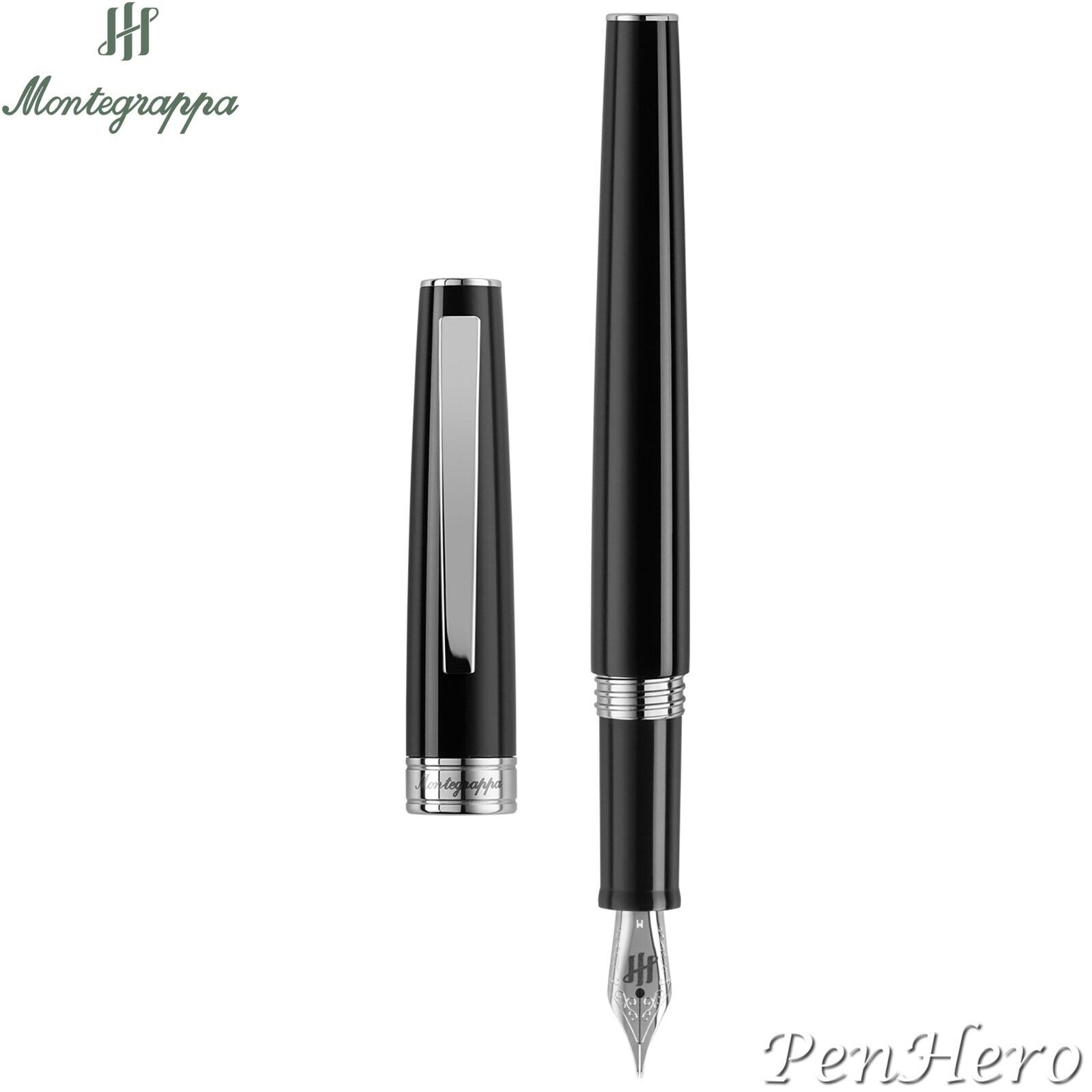 Montegrappa Armonia Black Fountain Pen Fine