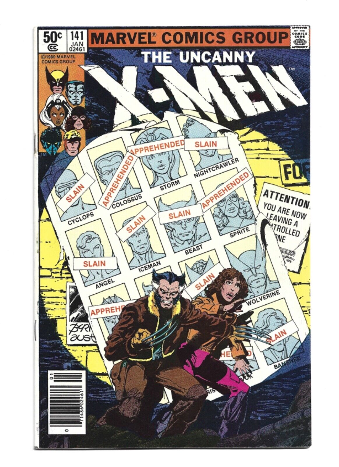 Uncanny X-Men #141, VF 80, 1st Rachel Summers; Days of Future Past