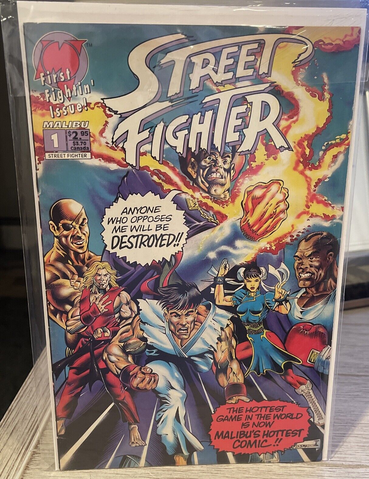 Street Fighter #1 (Aircel Comics, August 1993)
