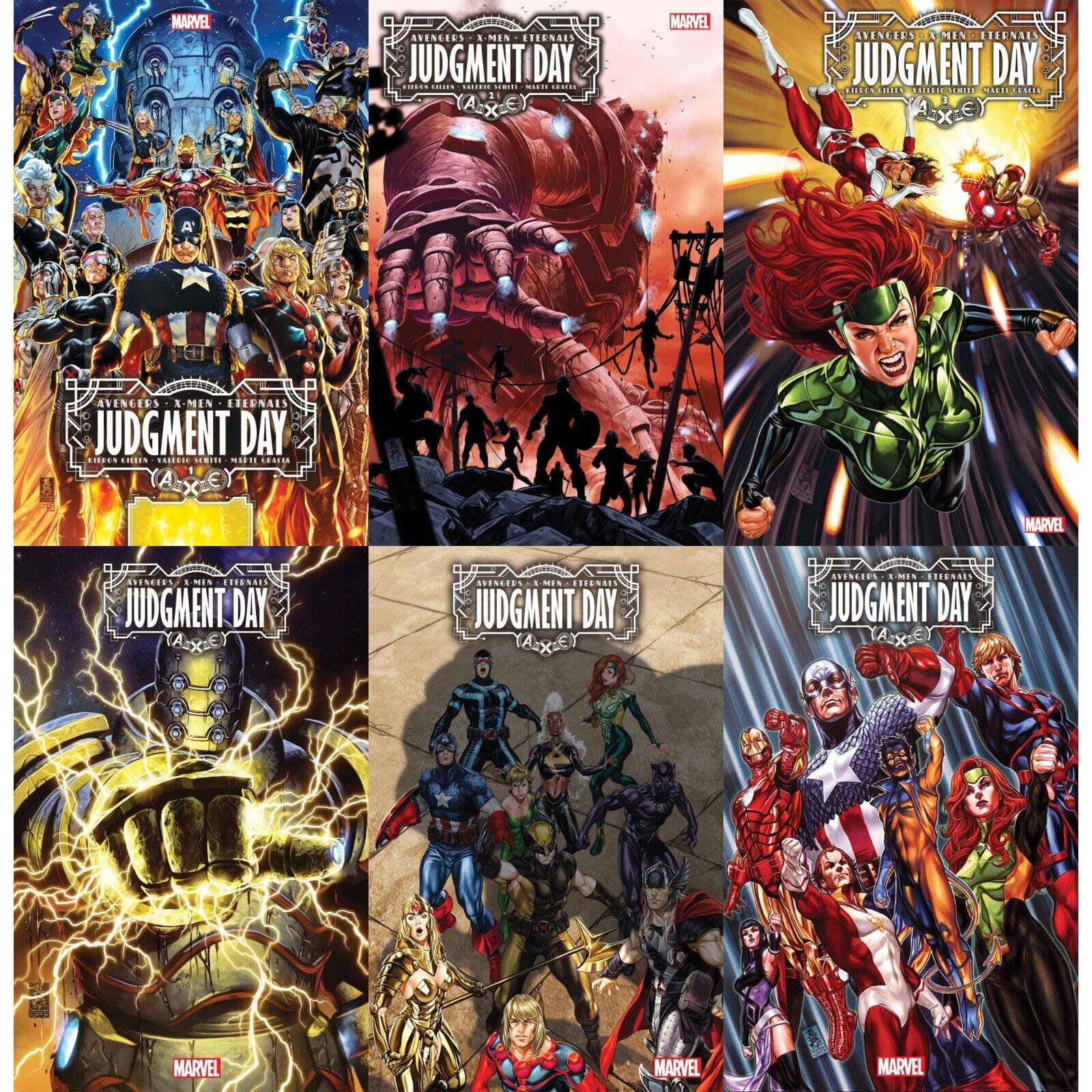 AXE Avengers X-Men Judgment Day (2022) Full Event | Marvel | COVER SELECT