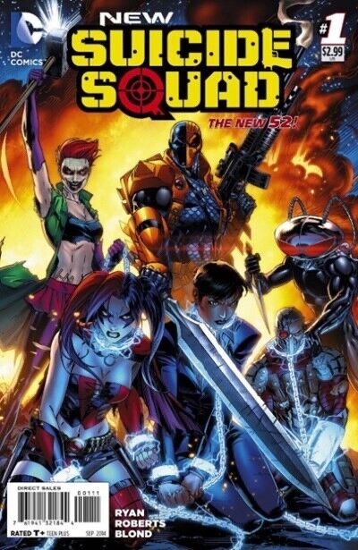 New Suicide Squad (2014) #1 VF+ Stock Image