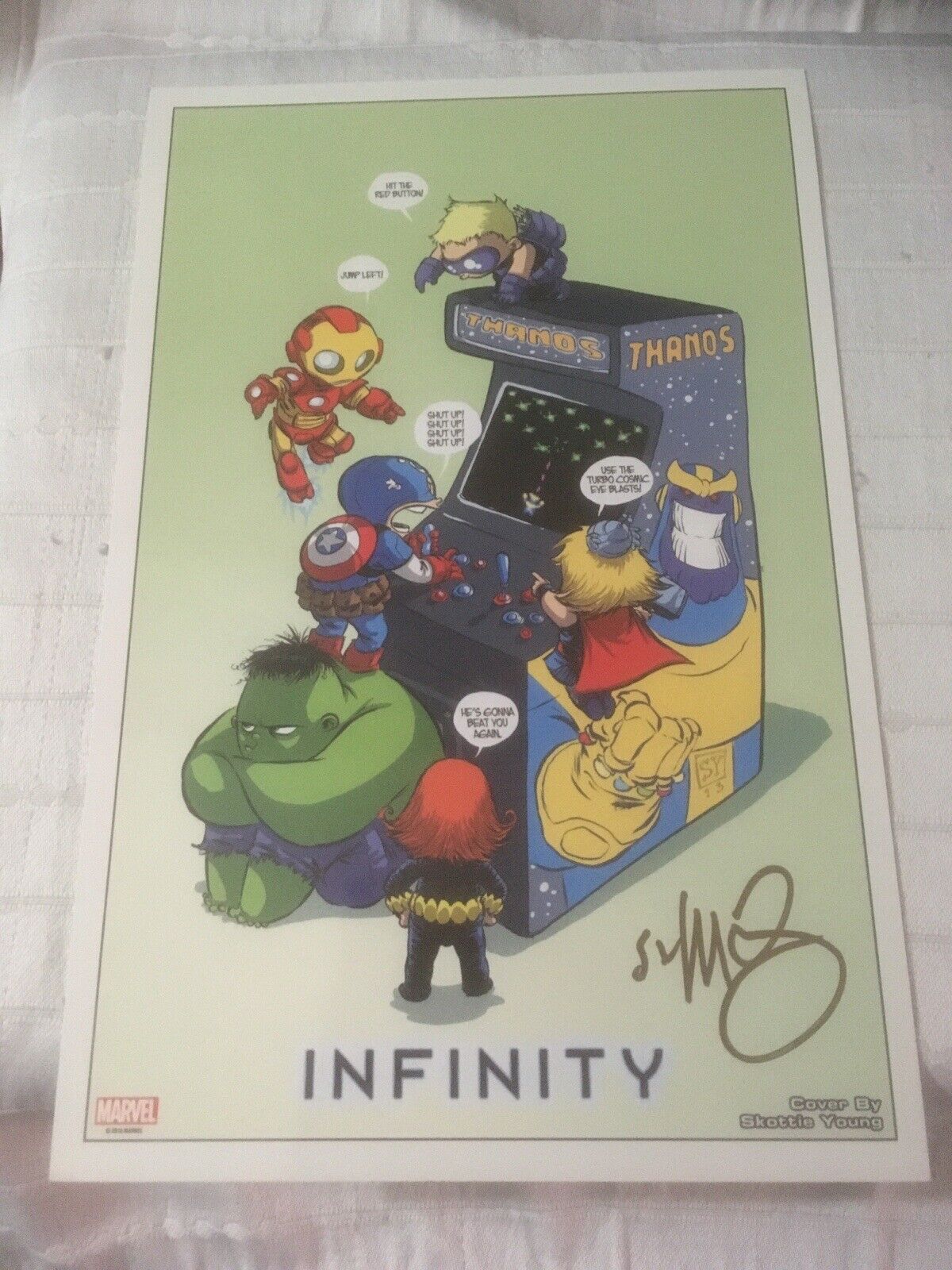 Infinity #1 Skottie Young Variant Cover Signed