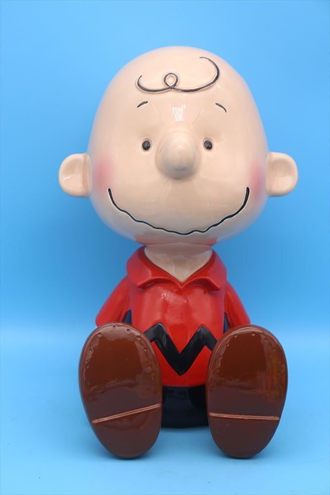 80S Schmid Charlie Brown Large Music Box Vintage Peanuts Collectible