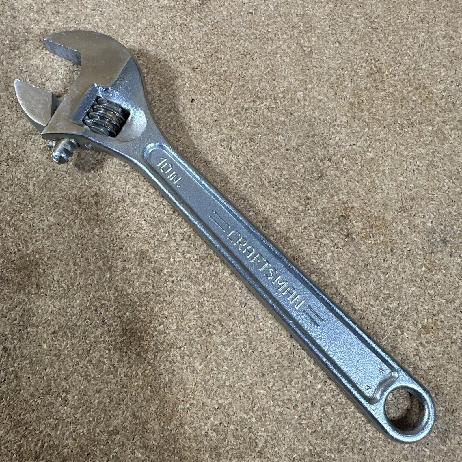 Vintage Craftsman USA 10 Inch Adjustable Wrench - Made In USA