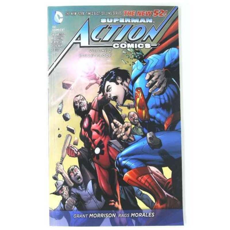 Action Comics (2011 series) Trade Paperback #2 in NM condition. DC comics [d~