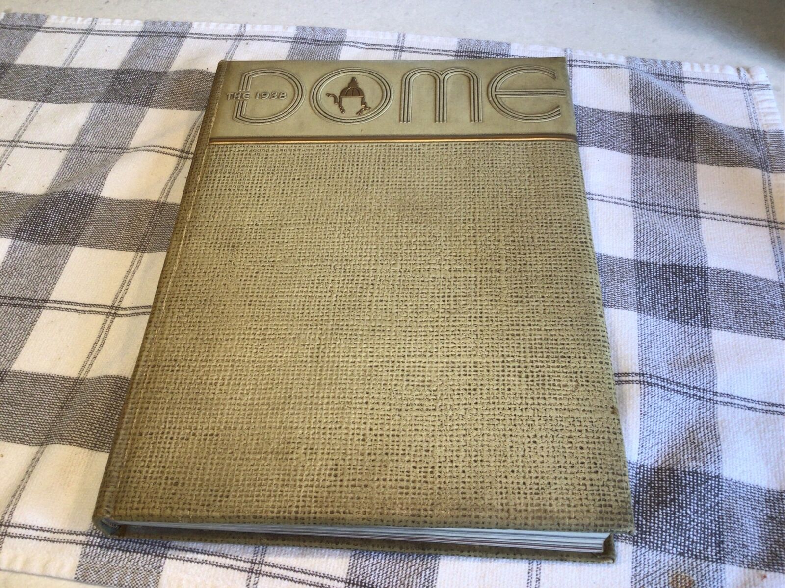1938 THE DOME UNIVERSITY OF NOTRE DAME YEARBOOK - INDIANA - PHOTOS