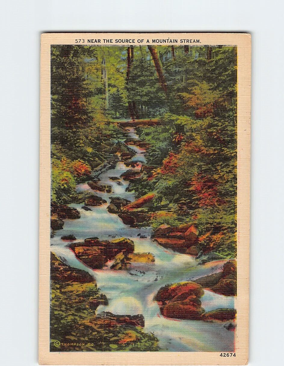 Postcard Near the Source of a Mountain Stream