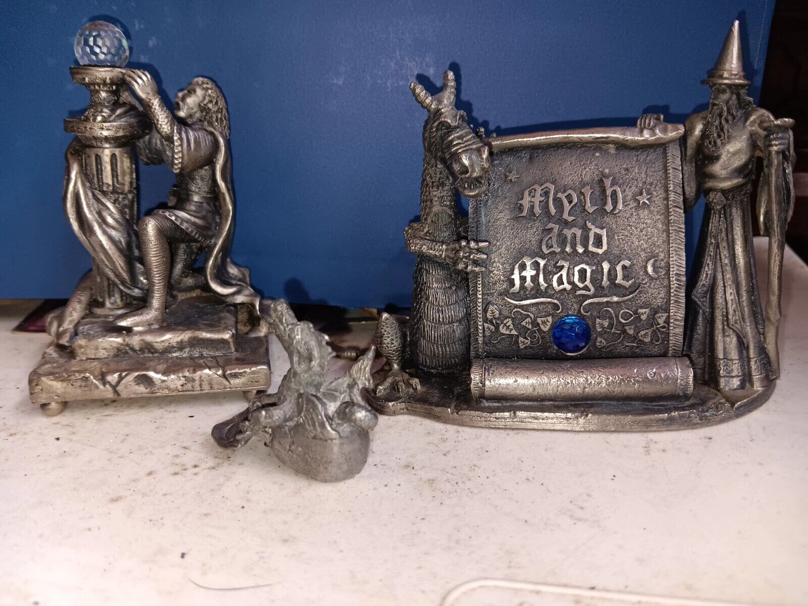 Tudor Mint ~ Fantasy & Legend Figurine Sir Percival and the Grail #3206