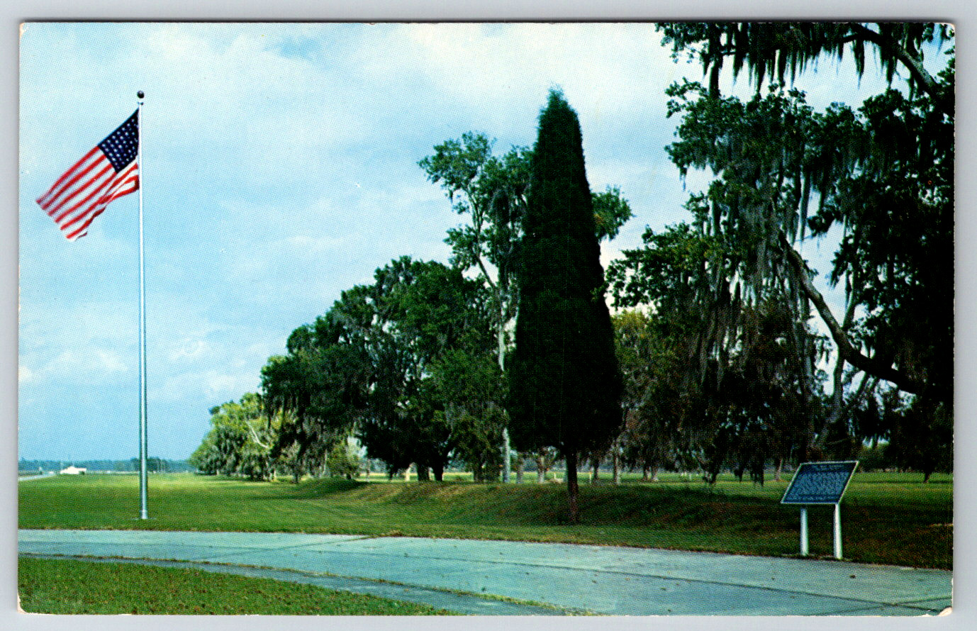 c1960s Jackson\'s Mud Rampart Chalmette Park Vintage Postcard
