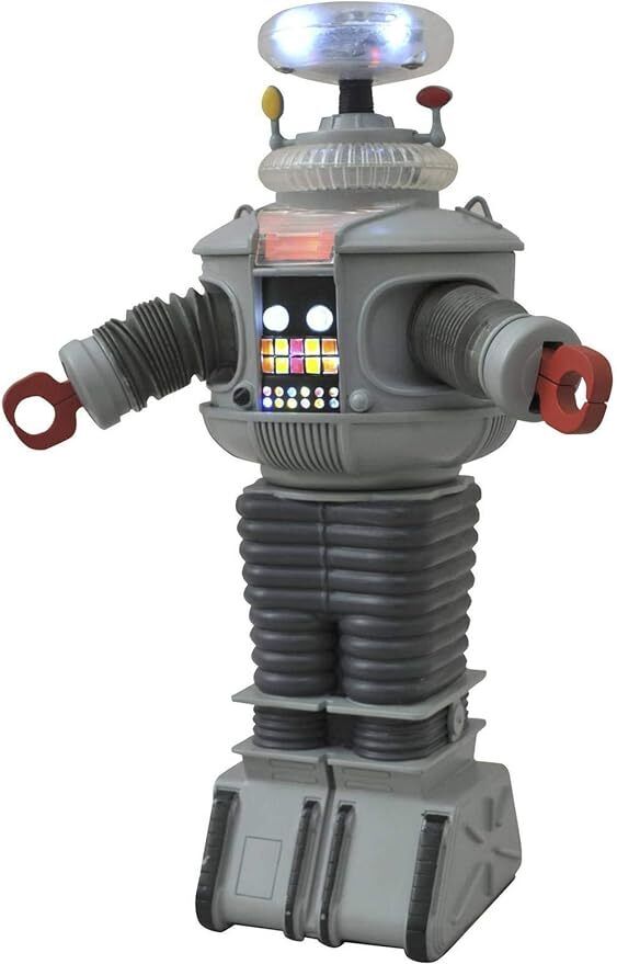 DIAMOND SELECT TOYS Lost in Space: Electronic Lights & Sounds B9 Robot Figure