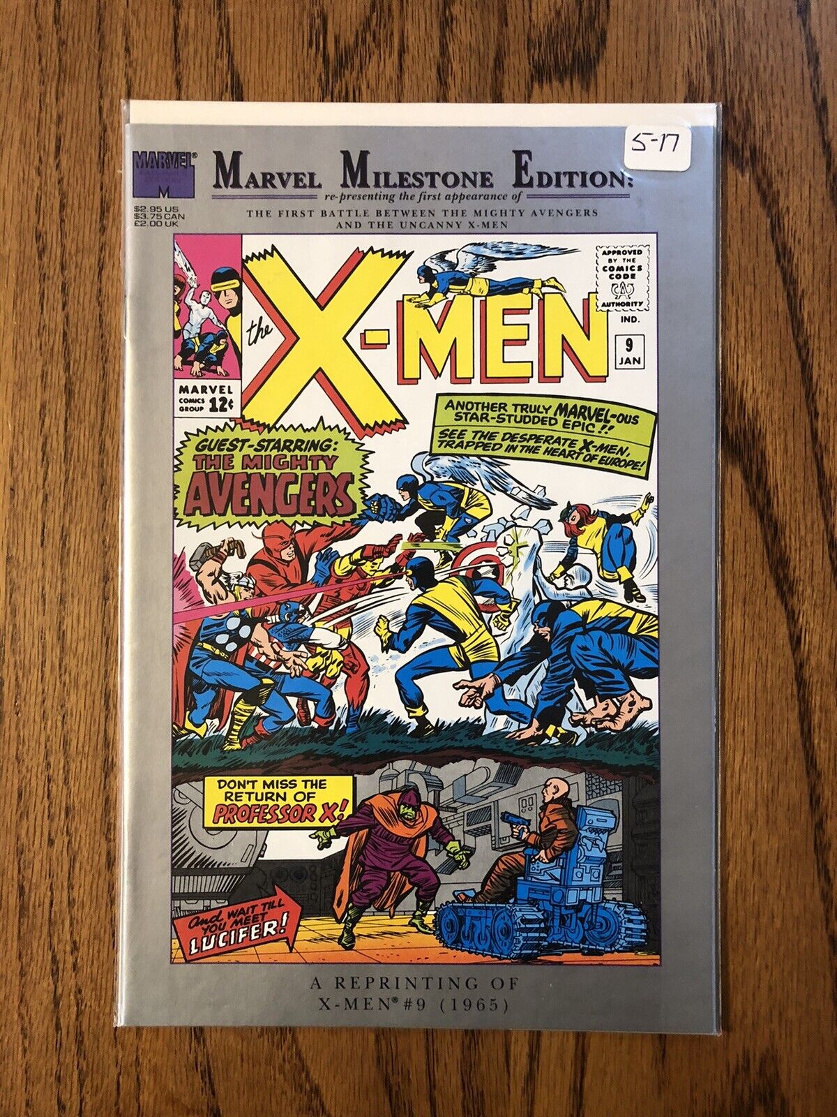MARVEL MILESTONE EDITION: X-MEN #1 (Marvel, 1991)  Lee/Kirby