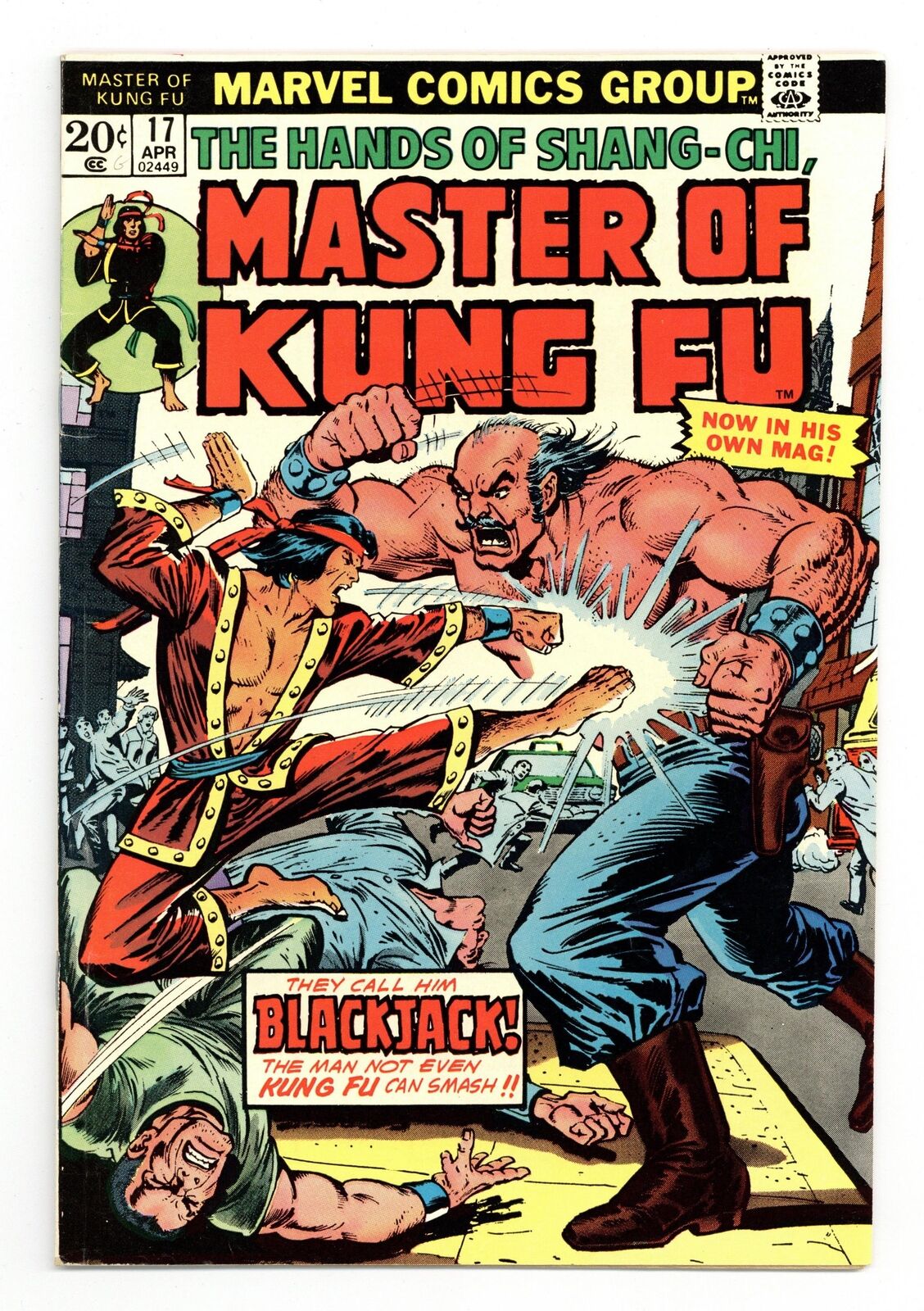 Master of Kung Fu #17 VG 4.0 1974