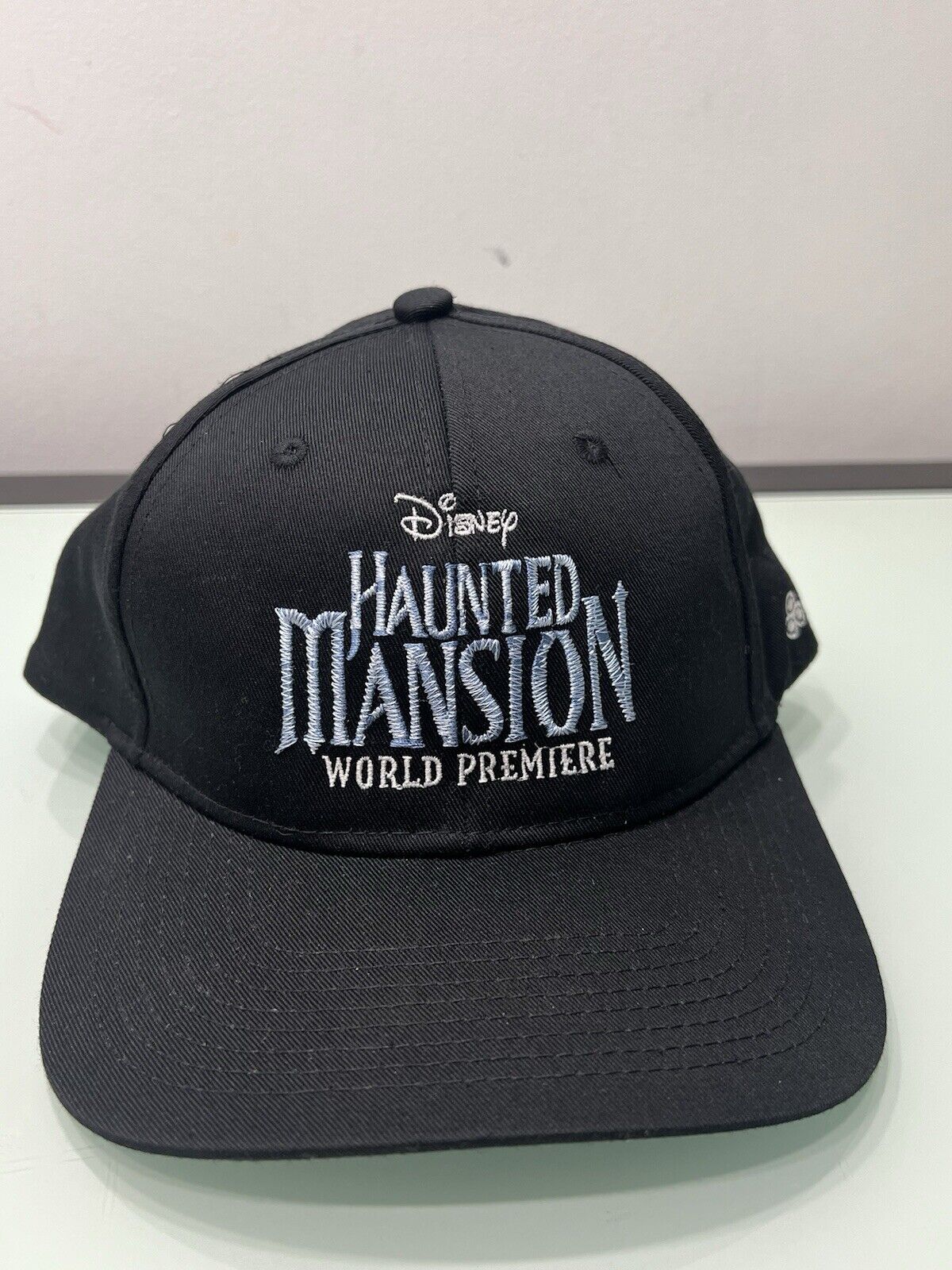 RARE Disneyland Haunted Mansion Movie World Premiere Promo Baseball Cap