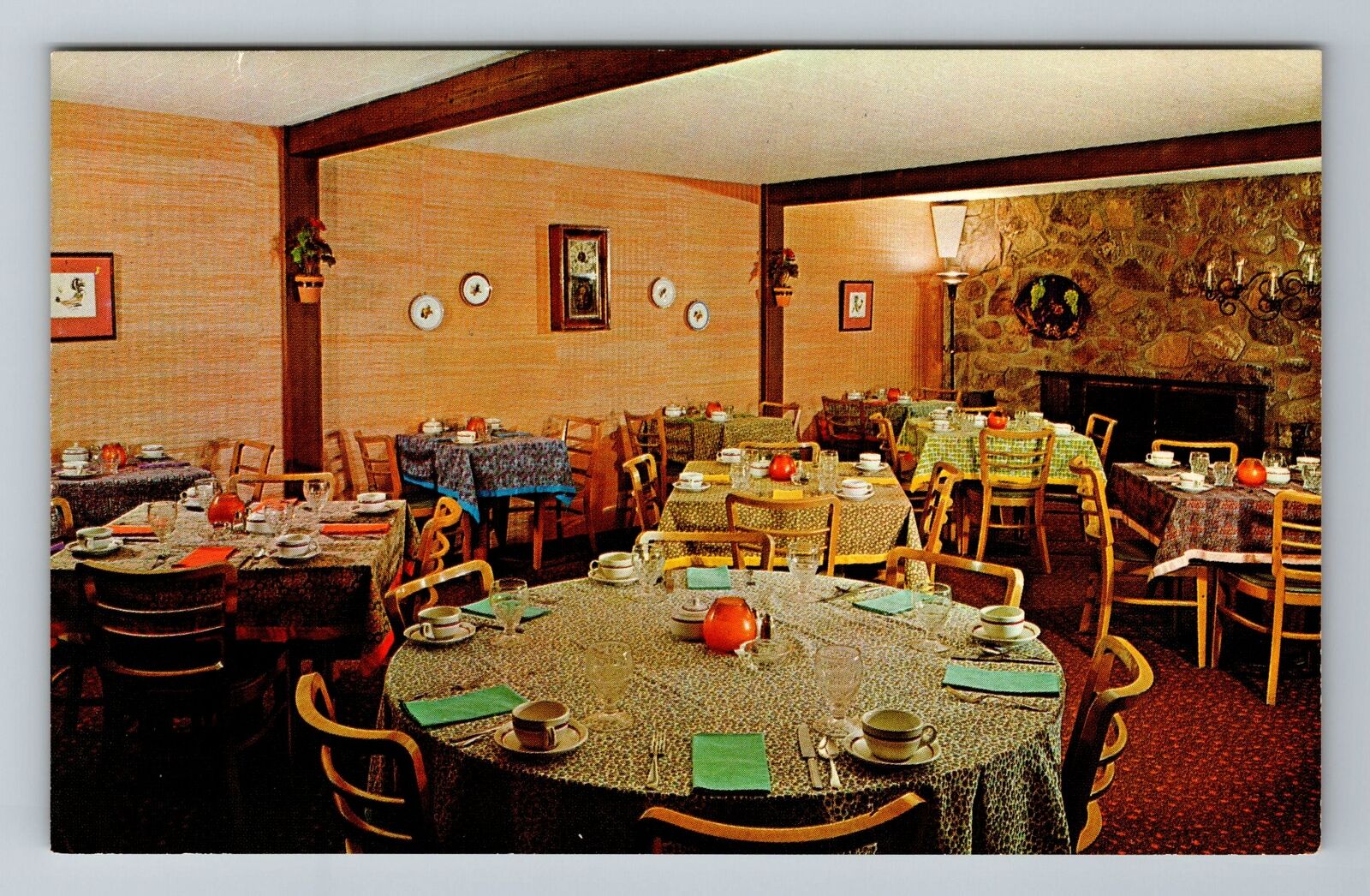 Aspen CO-Colorado, Little Calico Kitchen, Advertising, Vintage Postcard