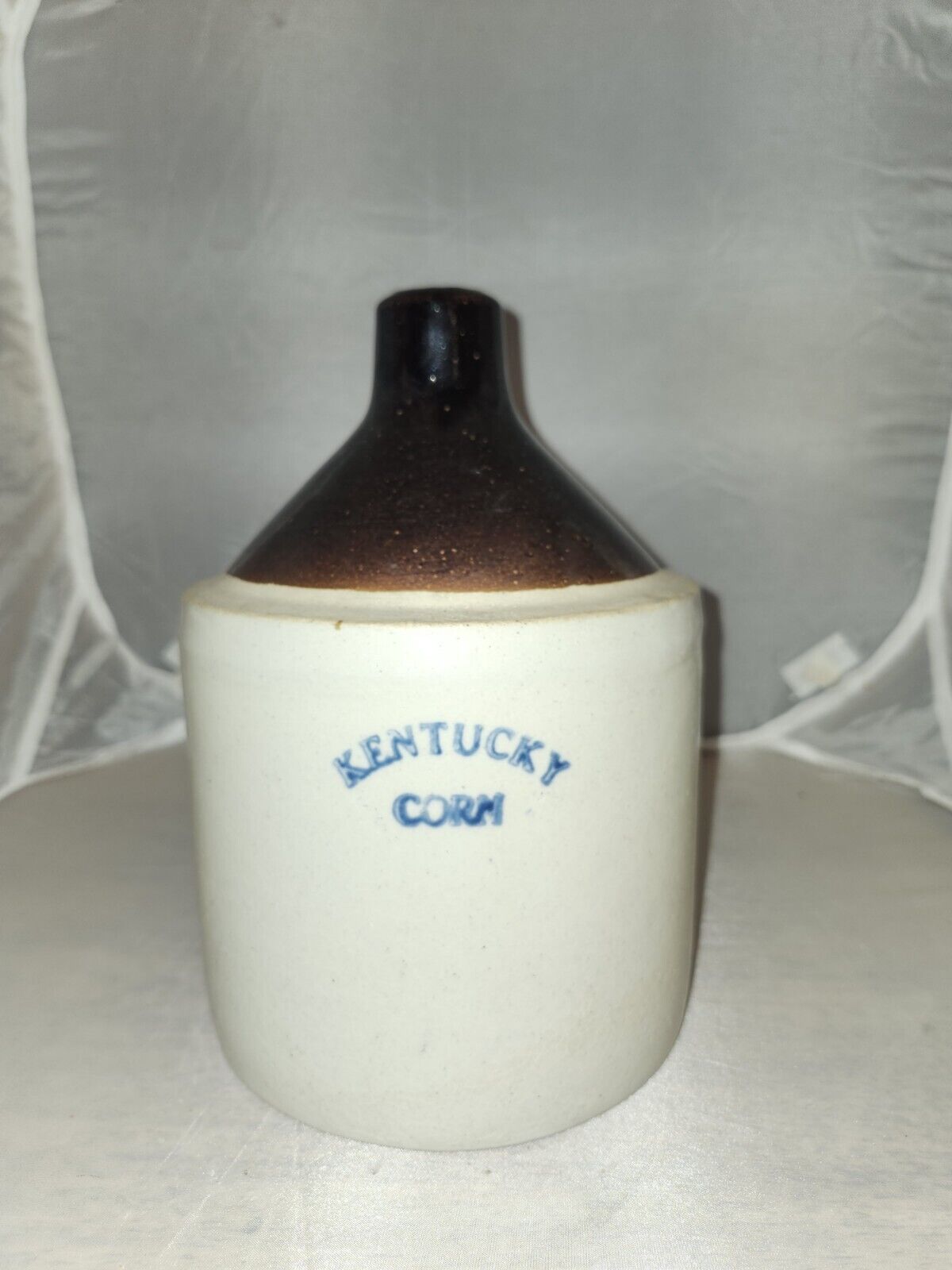 1910\'s era 1/2 Gallon Stoneware Crock Moonshine Whiskey Jug Kentucky Corn GA?
