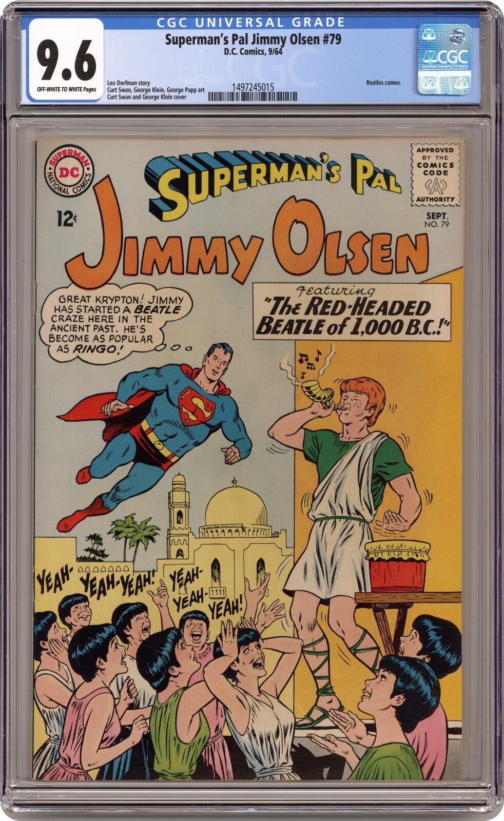 Superman's Pal Jimmy Olsen #79 CGC 9.6 1964 1497245015