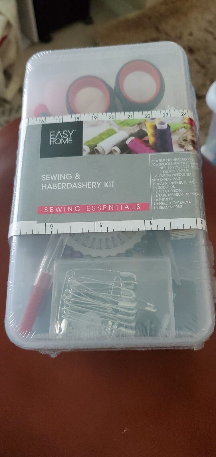 Easy Home Sewing & Haberdashery Travel Kit New