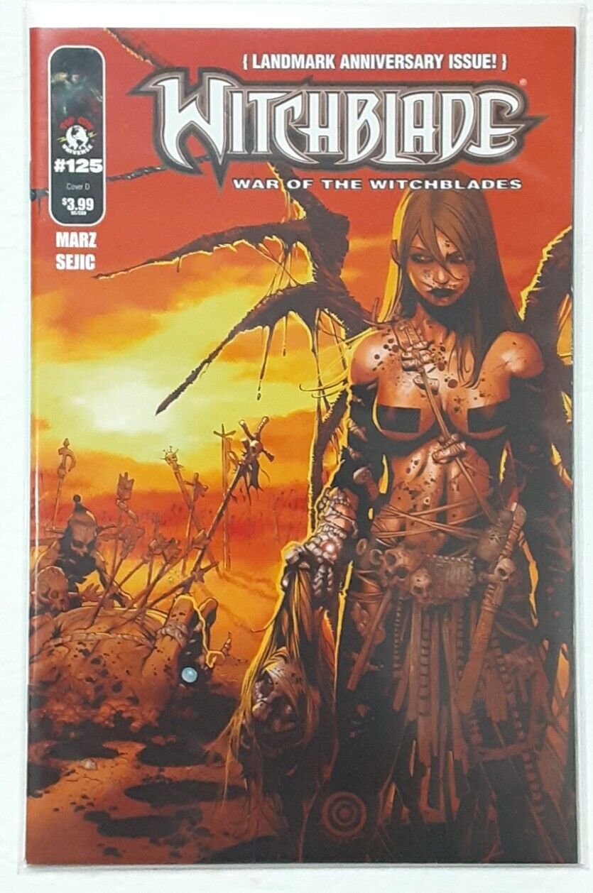 Witchblade #125 NM UNREAD Low Print Bachalo Marz Sejic Variant Cover D 2009 