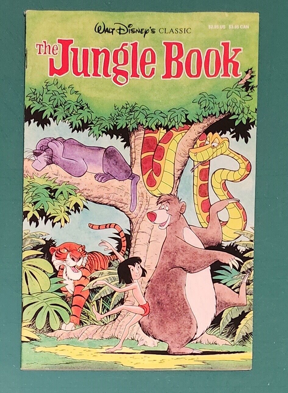 Disney's The Jungle Book Movie Adaptation Comic NM 1990 Newsstand