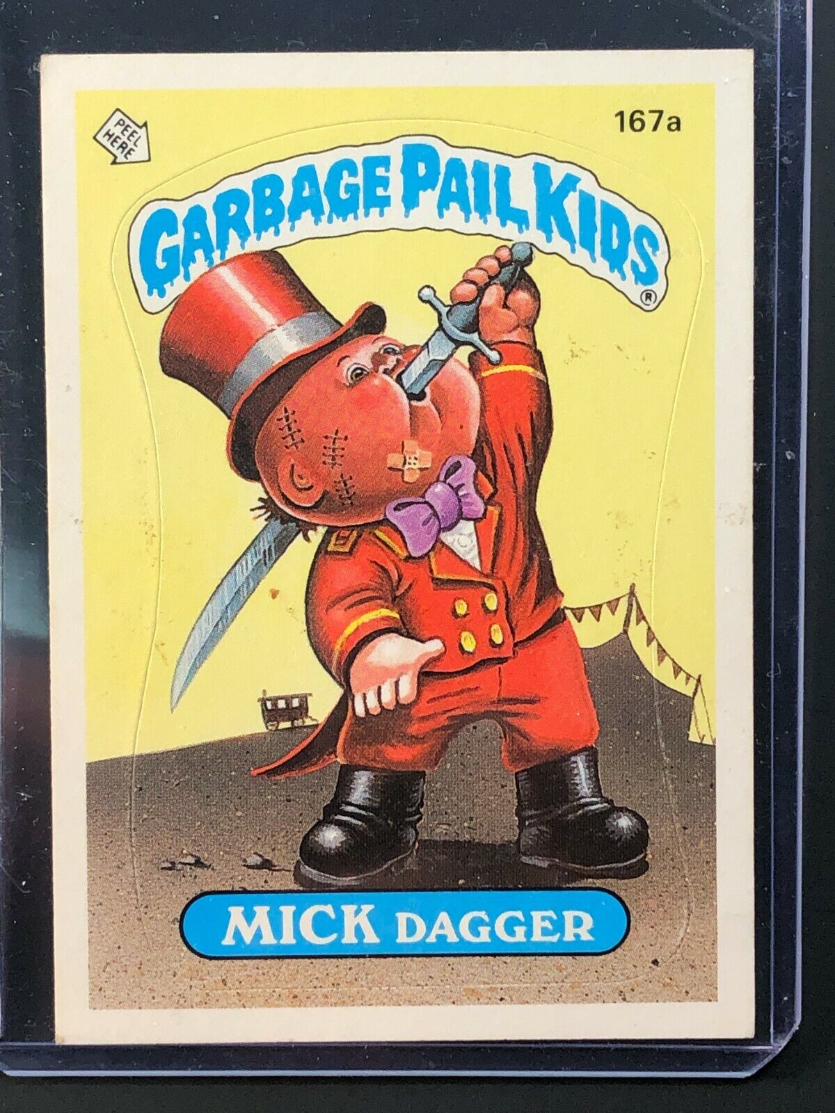 1986 Topps Garbage Pail Kids Original Series 5 Matched Pair 