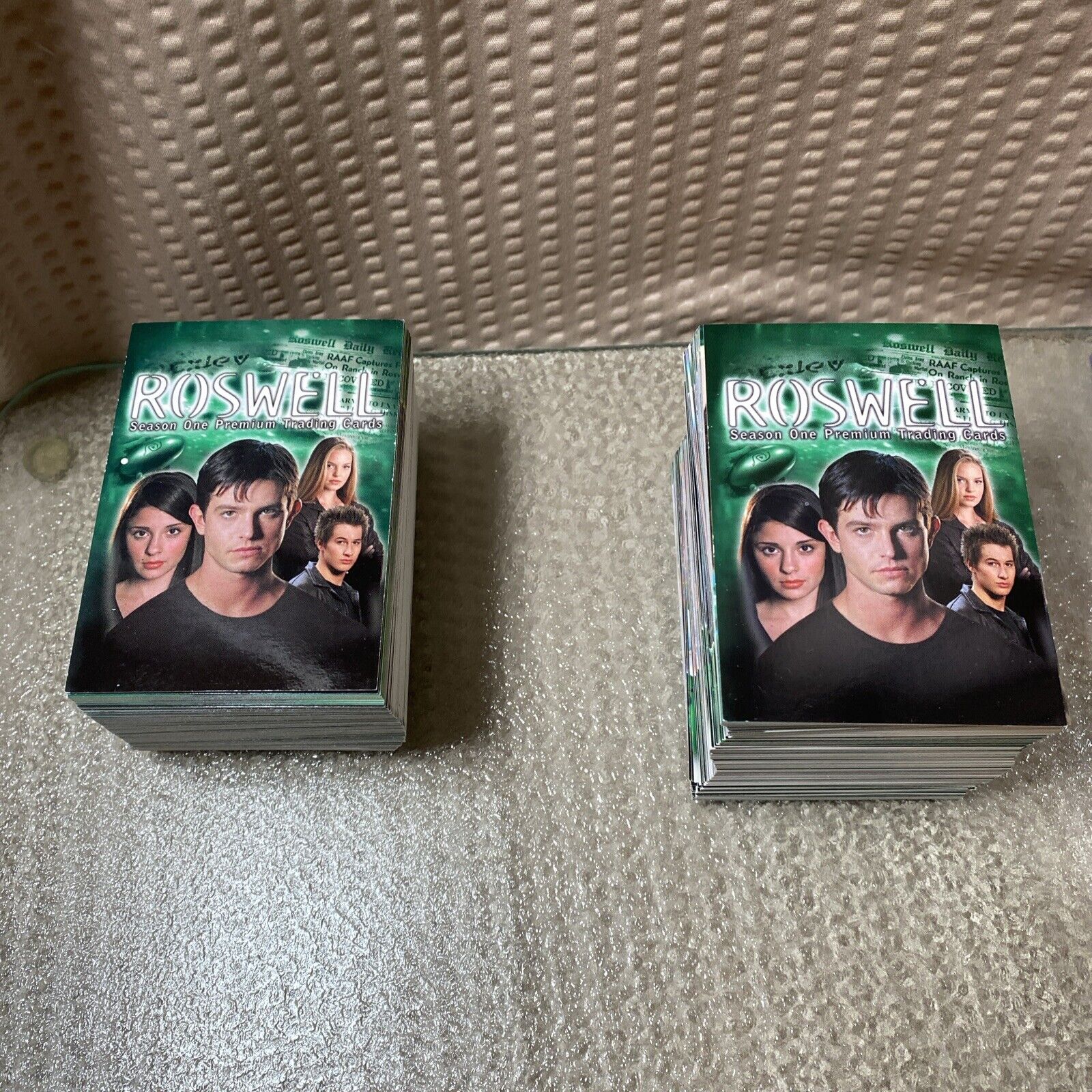 Roswell Season 1 complete base set 90 cards 2000 Inkworks Plus 125 Extra Cards