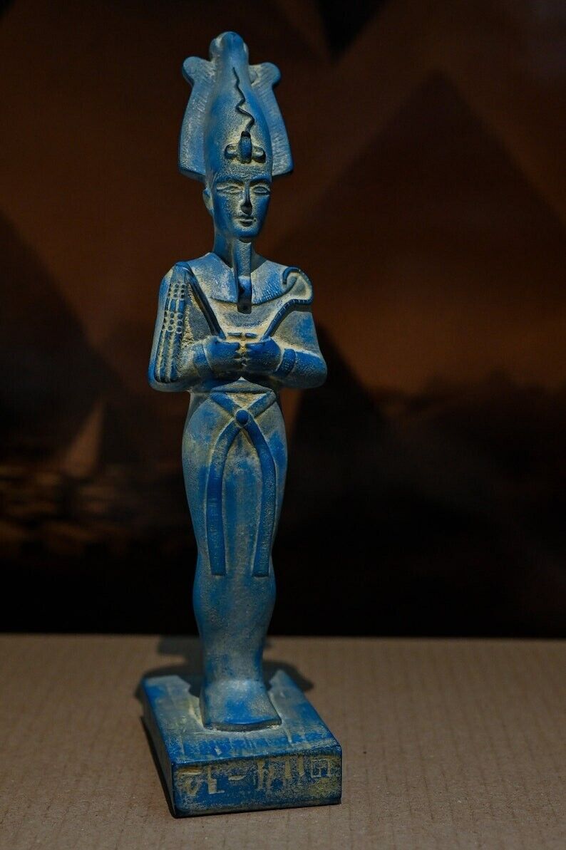 Rare Ancient Egyptian Antiquities Osiris Egyptian Limestone God Pharaonic BC