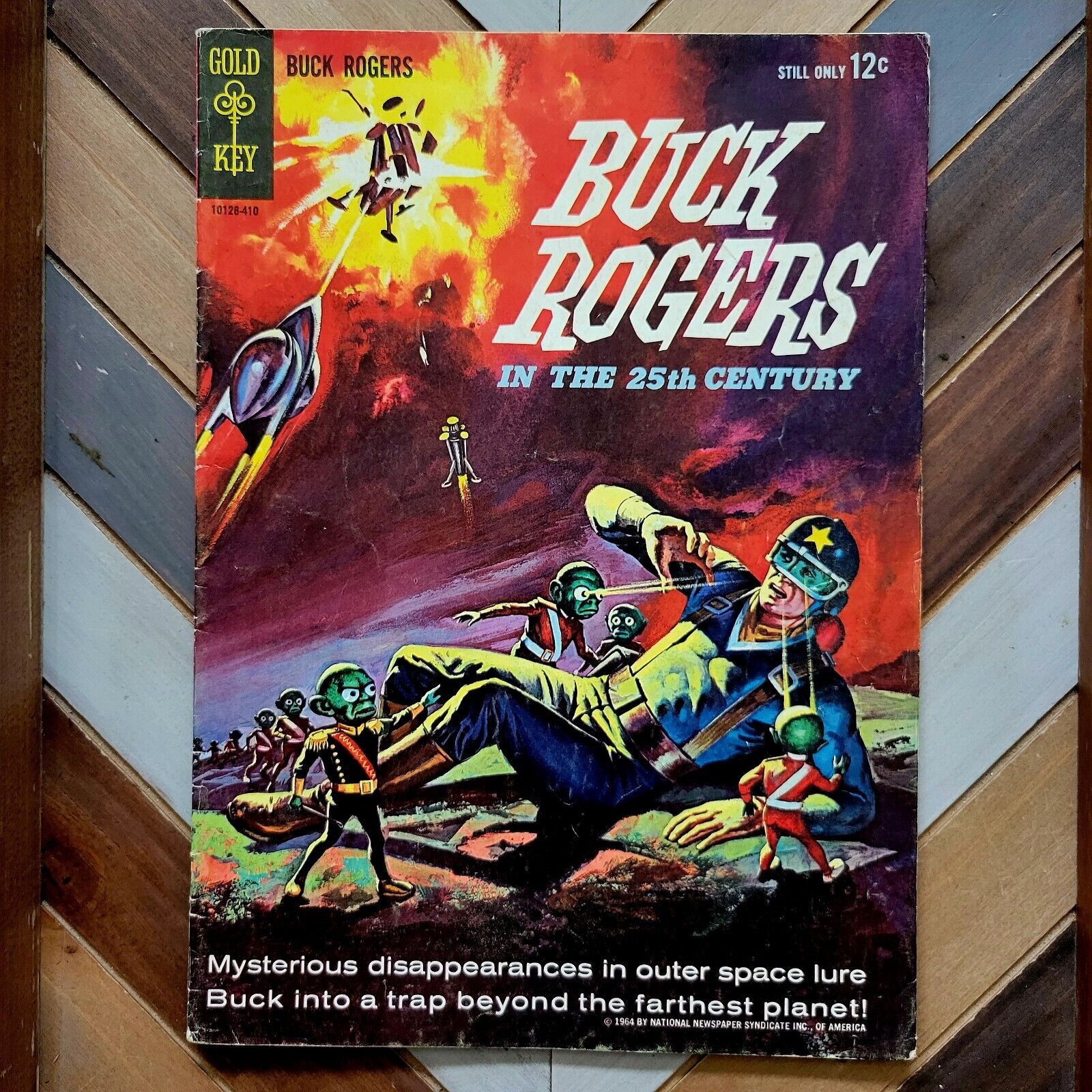 Buck Rogers #1 VG/FN 5.0 (Western 1964) KEY 1st Silver Age App Painted Cover