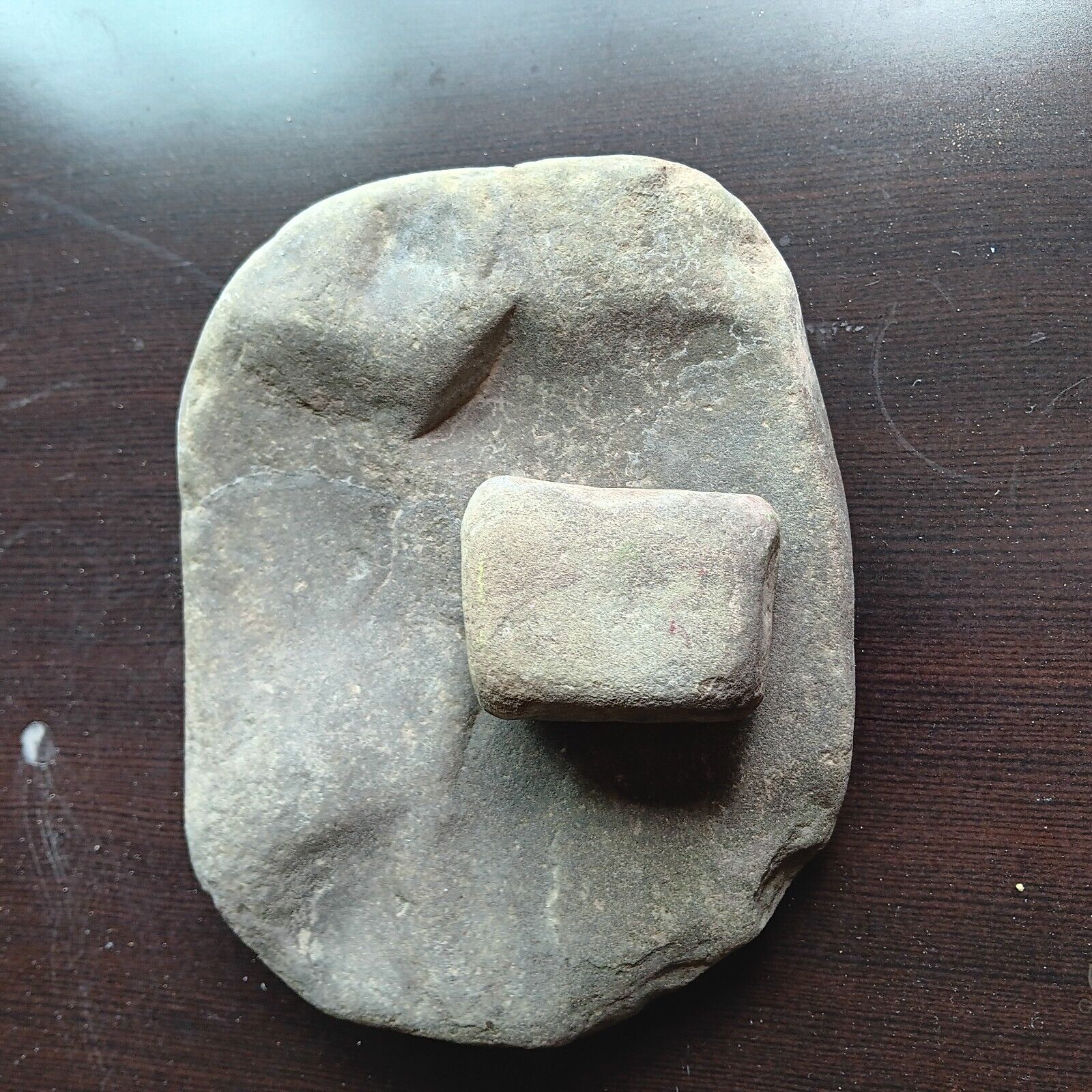 Indian Artifacts Metate Mortar Mano Authentic 