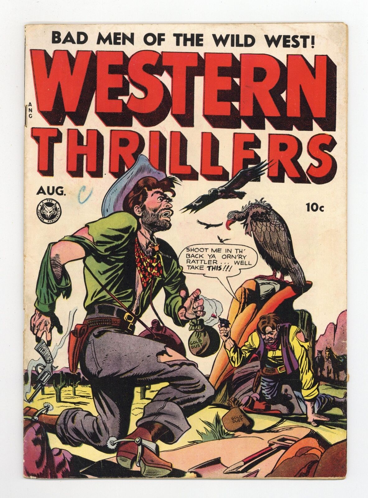 Western Thrillers #1 VG 4.0 1948