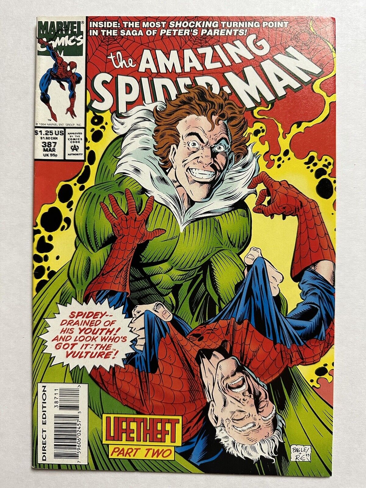 The Amazing Spider-Man #387 (Marvel Comics March 1994)