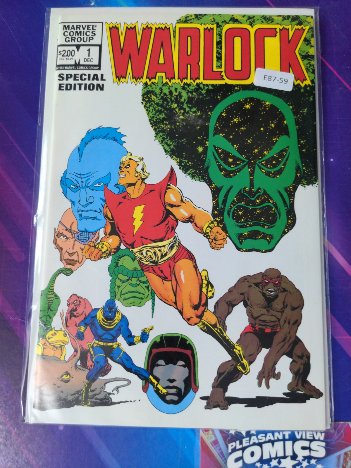 WARLOCK SPECIAL EDITION #1 8.0 MARVEL COMIC BOOK E87-59