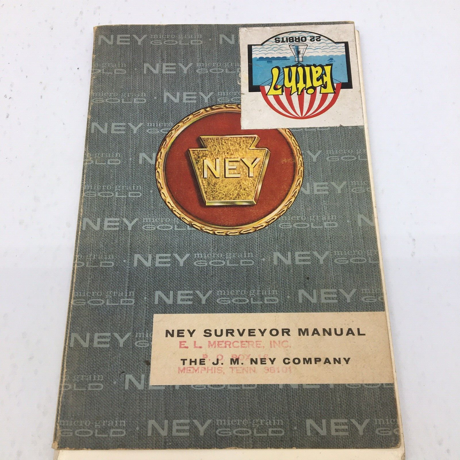 Vintage NEY SURVEYOR MANUAL THE J. M. NEY Company- Dental , Dentures
