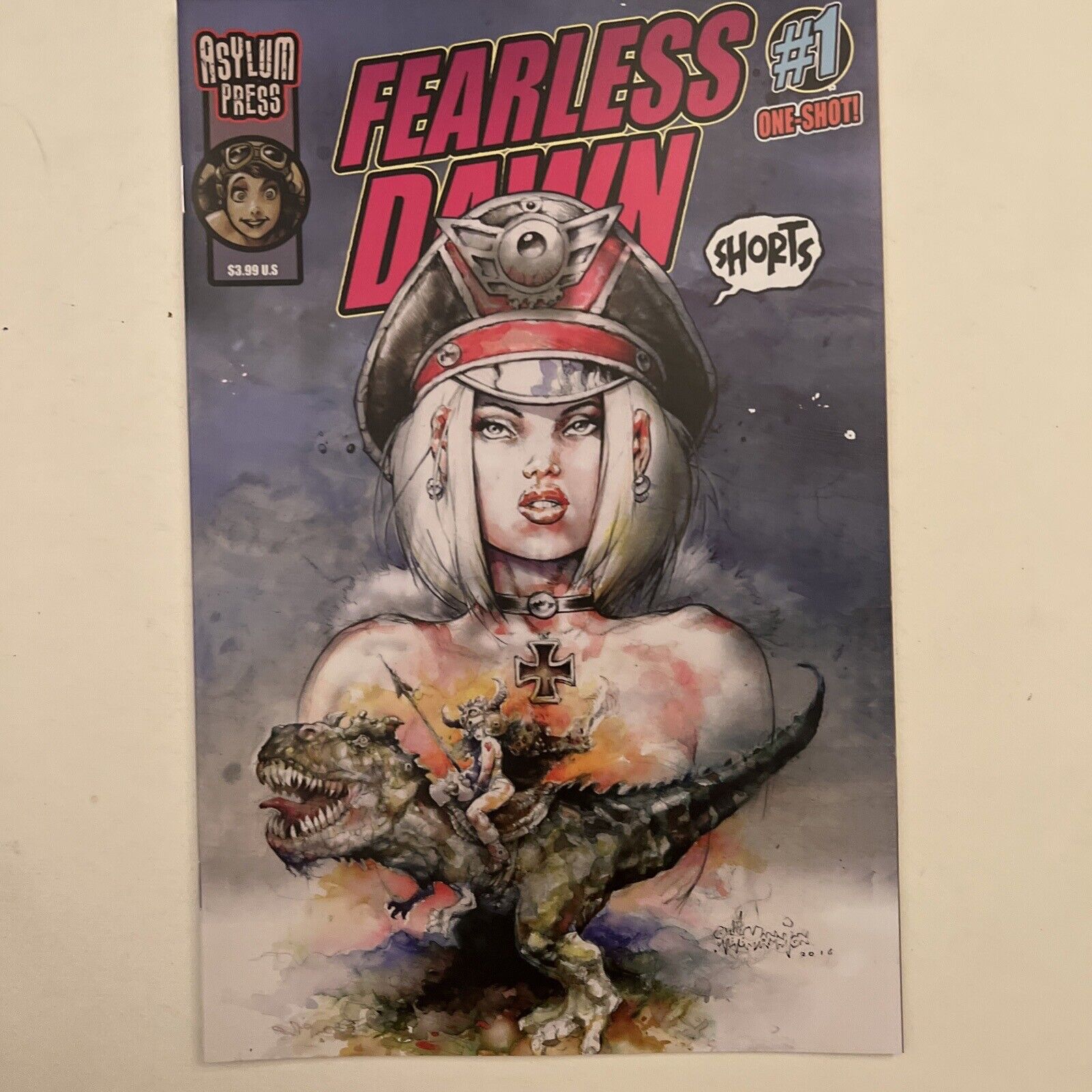 Steve Mannion’s Fearless Dawn Shorts 1B 1st Print NM/M Action Good Girl Comics