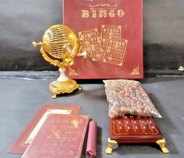 Franklin Mint Bingo Collector's Complete w/ Box  & Instructions New Never used