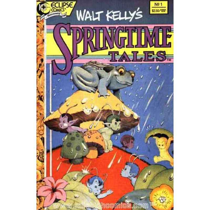 Walt Kelly's Springtime Tales #1 in Very Fine condition. Eclipse comics [d`