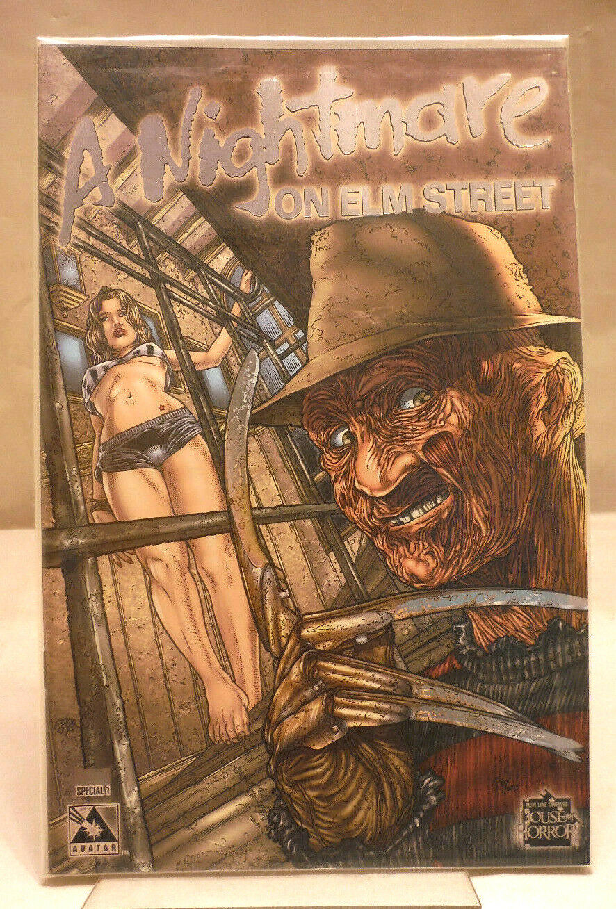 A Nightmare On Elm Street Special #1 Platinum Foil COA Limited to 2100 VF+/NM.