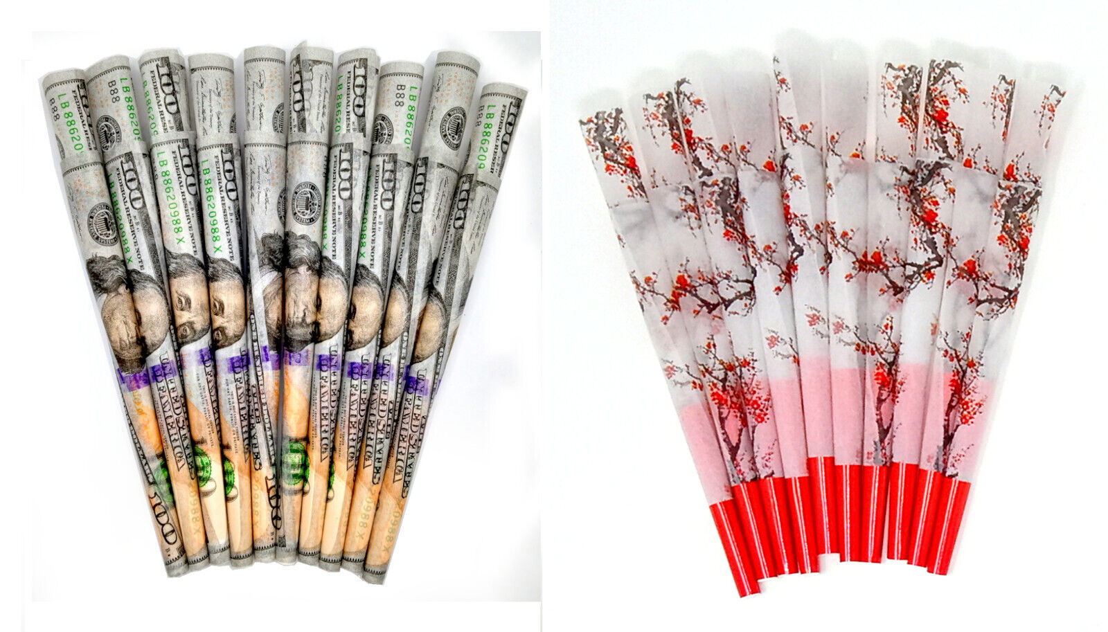 100 Pcs King Size Pre-Rolled Cones Variety Gift Pack