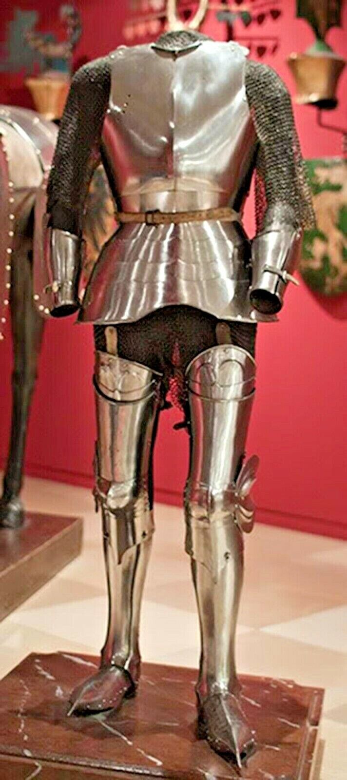 Medieval German Knight Armor suit ~Gothic Armour Suit Costume Larp Reenactment