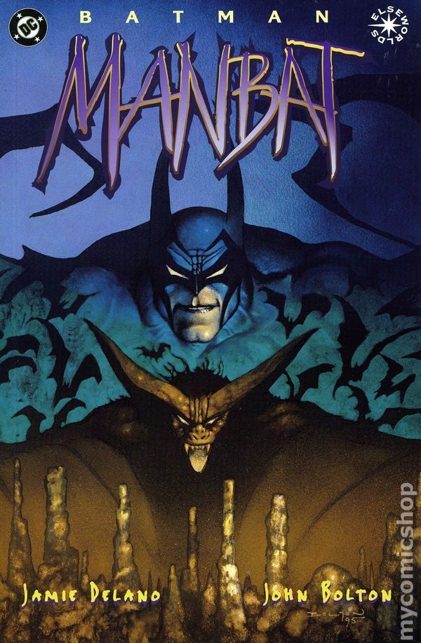 Batman Man-Bat #3 VF 1995 Stock Image