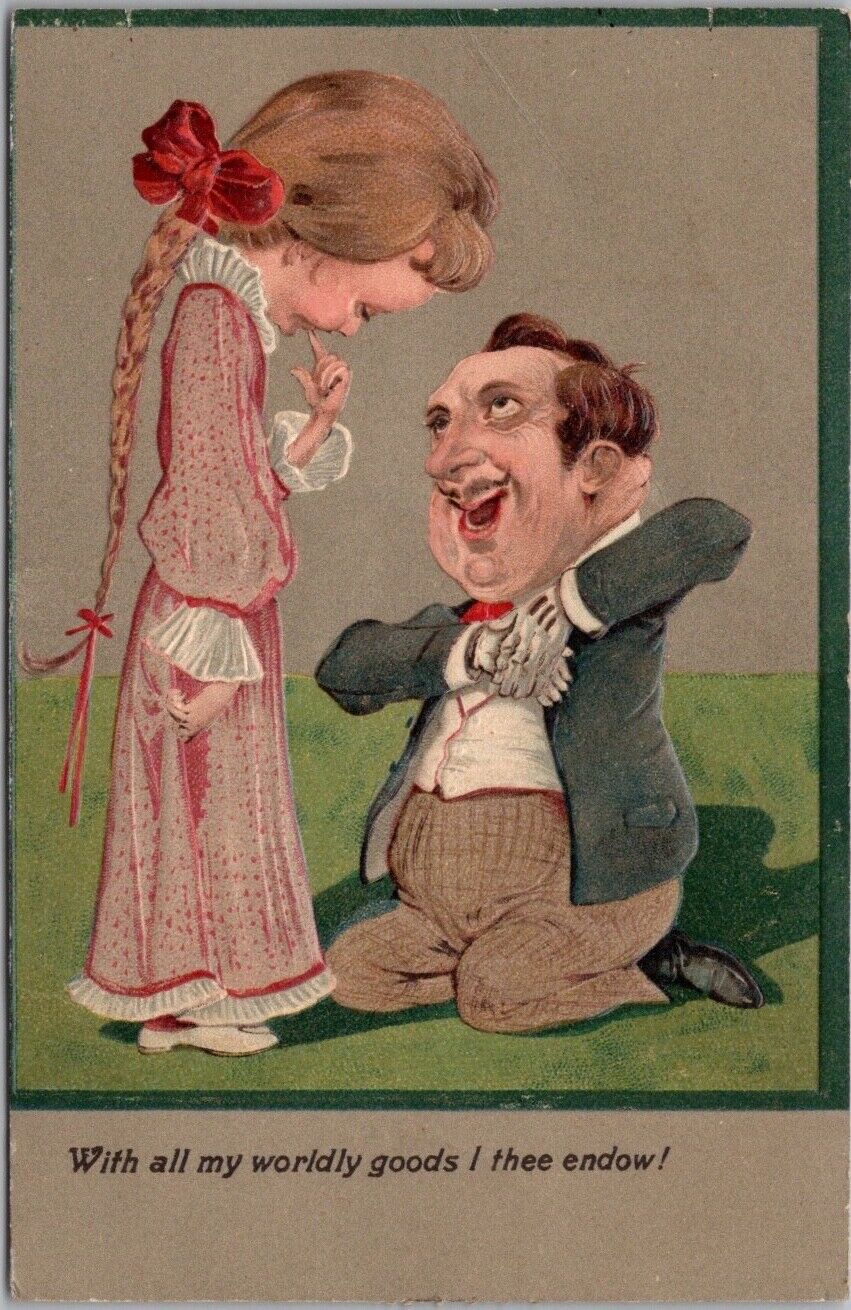 1906 Comic Greetings Postcard 