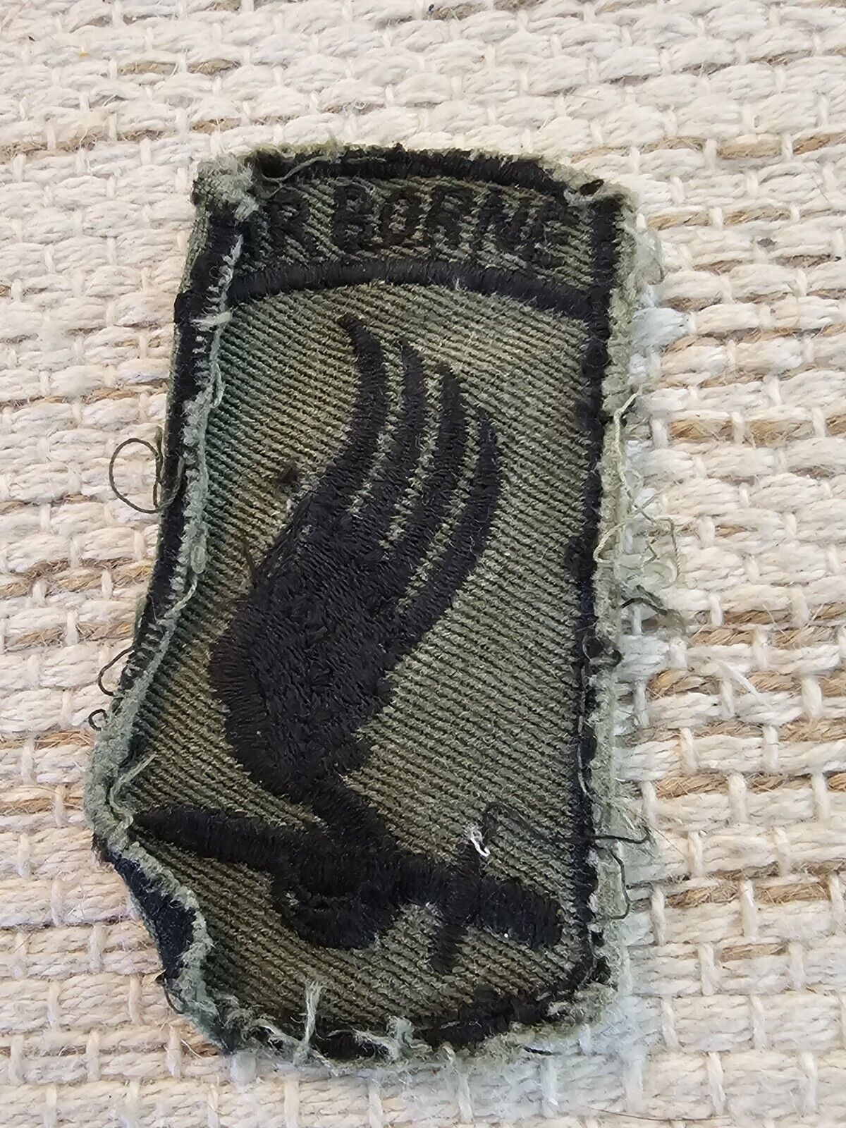 1960s US Army Vietnamese Made 172nd Airborne Infantry Brigade Patch L@@K
