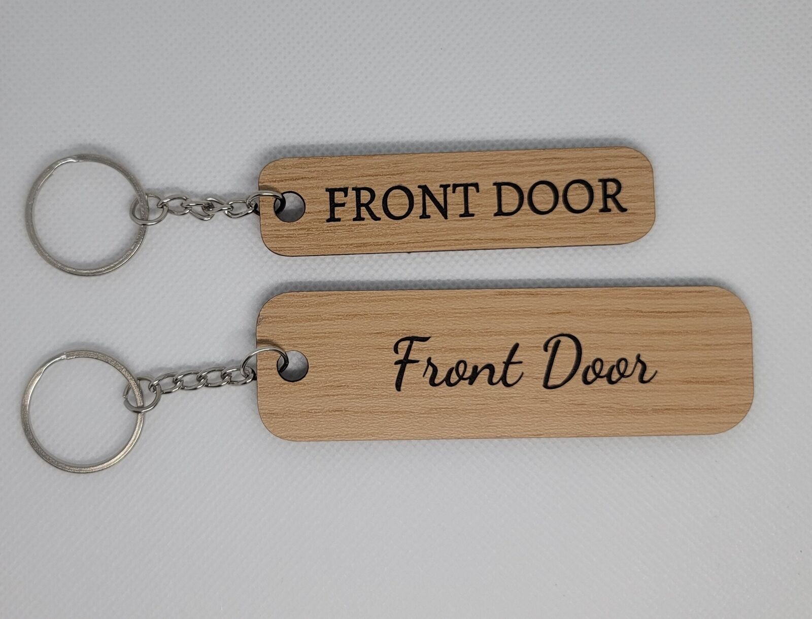 Wooden Keychain Personalized