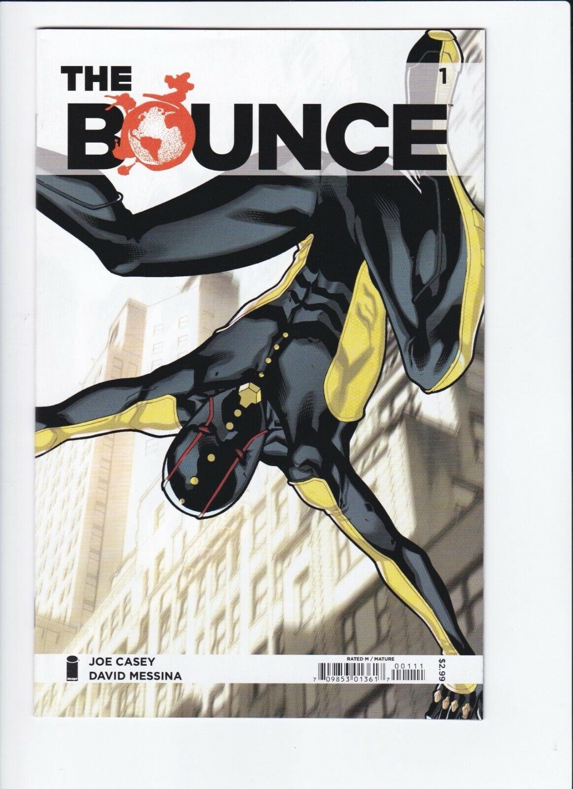 THE BOUNCE #1 - NM (HQ SCANS) BY JOE CASEY, IMAGE COMICS 2013 - LOW PRINT, RARE
