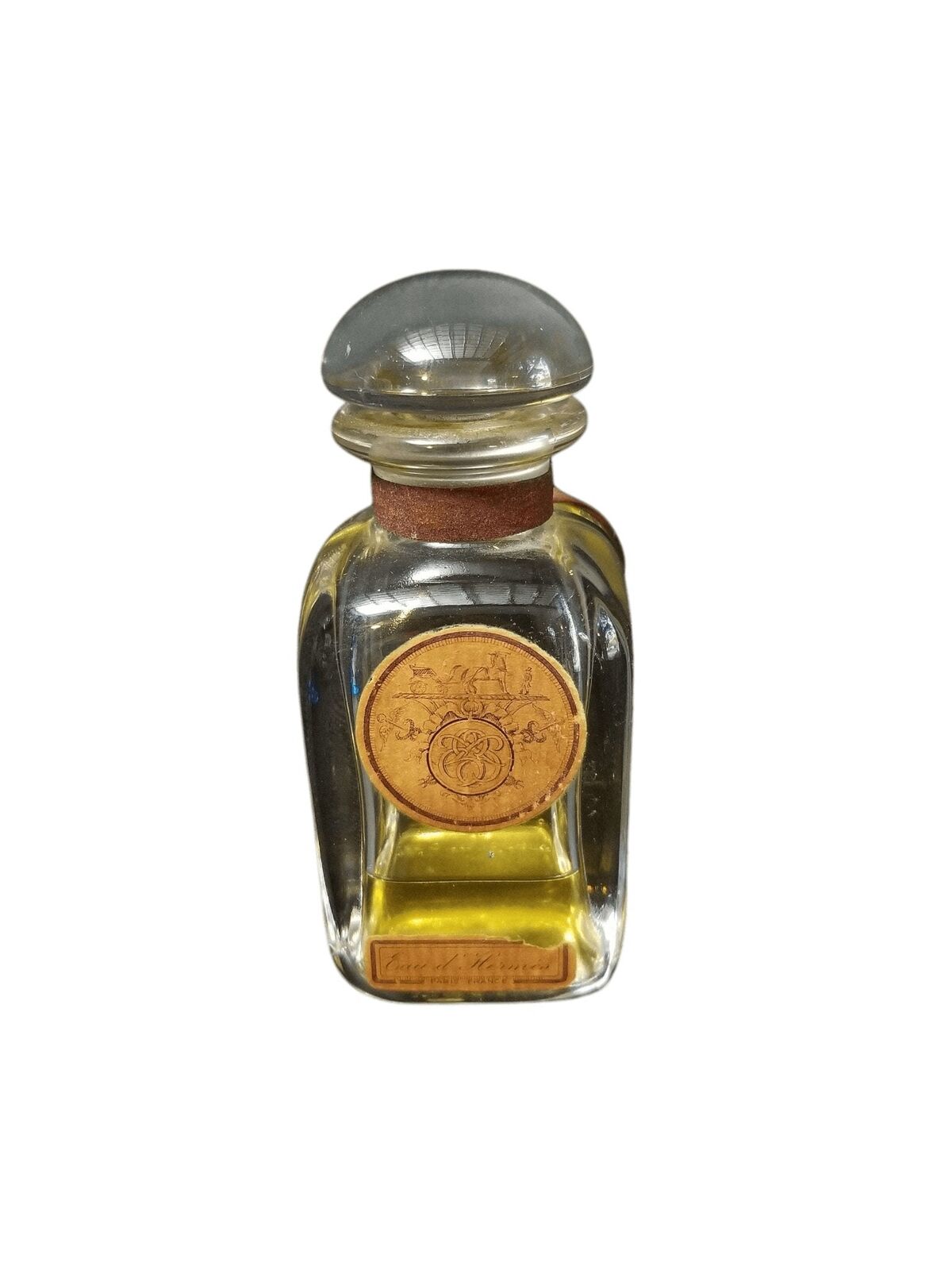 Vintage 1950's Hermes 2oz Perfume Bottle