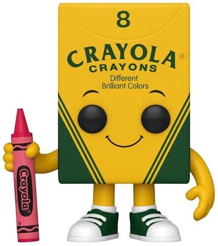 FUNKO POP VINYL: Crayola - Crayon Box 8pc [New Toy] Vinyl Figure
