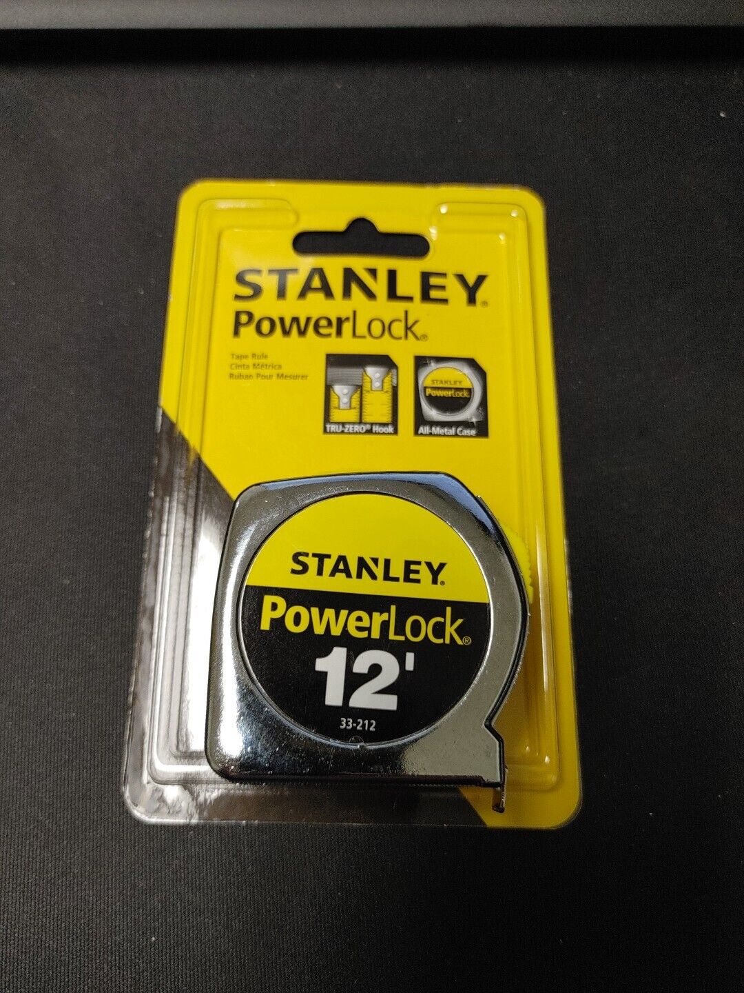 Stanley PowerLock Tape Measure Rule, 12' x 1/2